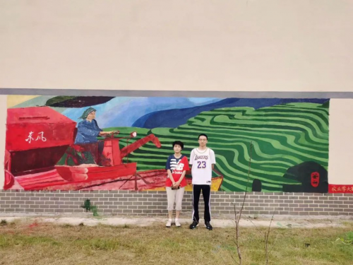 jinnianhui今年会建筑学院开展暑期“三下乡” ，乡村文化墙调研及优化提升设计活动