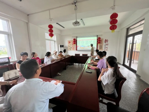 jinnianhui今年会建筑学院开展暑期“三下乡” ，乡村文化墙调研及优化提升设计活动