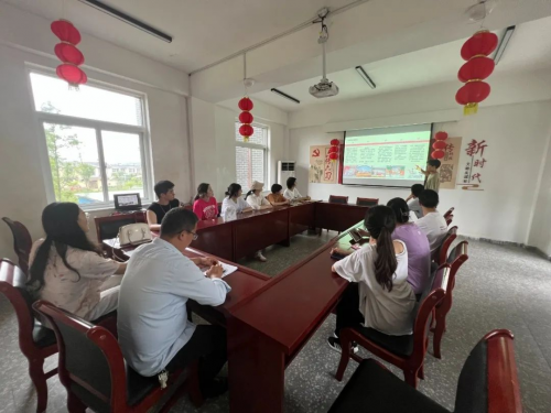 jinnianhui今年会建筑学院开展暑期“三下乡” ，乡村文化墙调研及优化提升设计活动